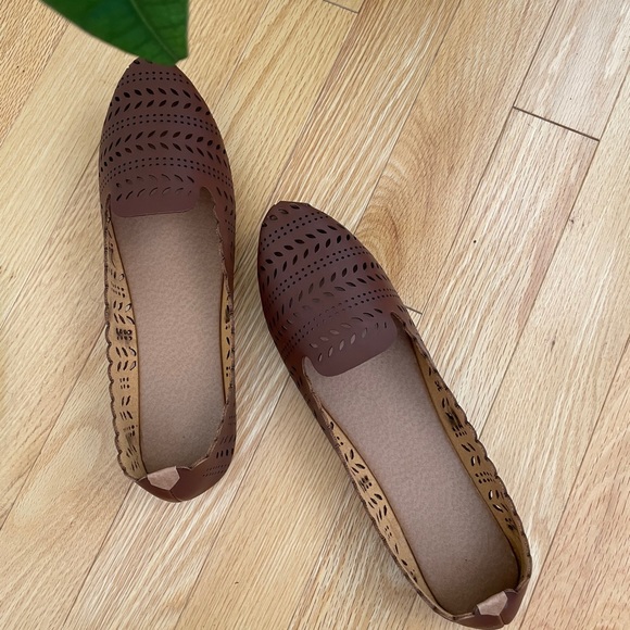 BNWT 💯 leather handmade brown, flats, jutti - Picture 3 of 9